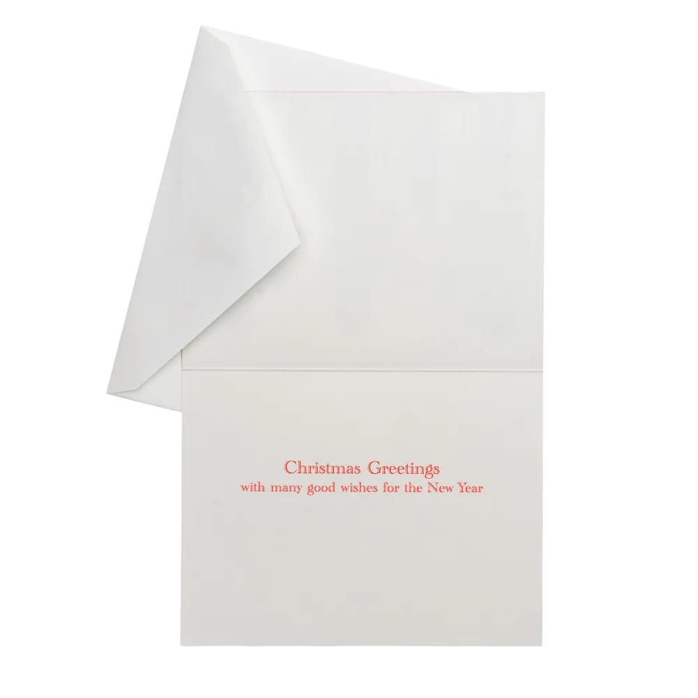 Caspari Christmas And Holiday Cards|Boxed Holiday Cards|Row Of Nutcrackers Classic Boxed Christmas Cards - includes 15 cards & envelopes