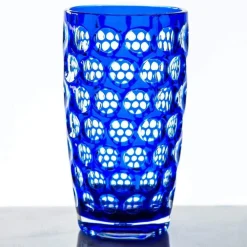 Devine Tailgates|Acrylic Drinkware|Royal Blue Lente Acrylic Highball - 1 Each