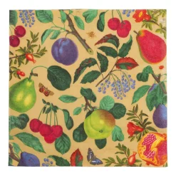 Caspari Paper Luncheon Napkins|Royal Orchard Gold 2 Luncheon Napkins - includes 20 Luncheon Napkins