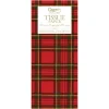 Caspari Christmas TIssue Paper|Tissue Paper|Royal Plaid Tissue Paper - 4 Sheets Included