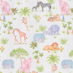 Caspari Baby Shower|Wrapping Paper|Safari Baby Gift Wrapping Paper - 30 x 8 Roll