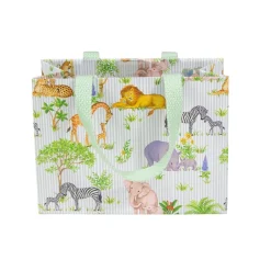 Caspari Baby Shower|Gift & Bottle Bags|Safari Baby Small Gift Bags - 1 Each