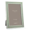Addison Ross Mother'S Day|Pictures, Frames & Clocks|Sage Green Enamel 4" x 6" Picture Frame with Silver Trim - 1 Each