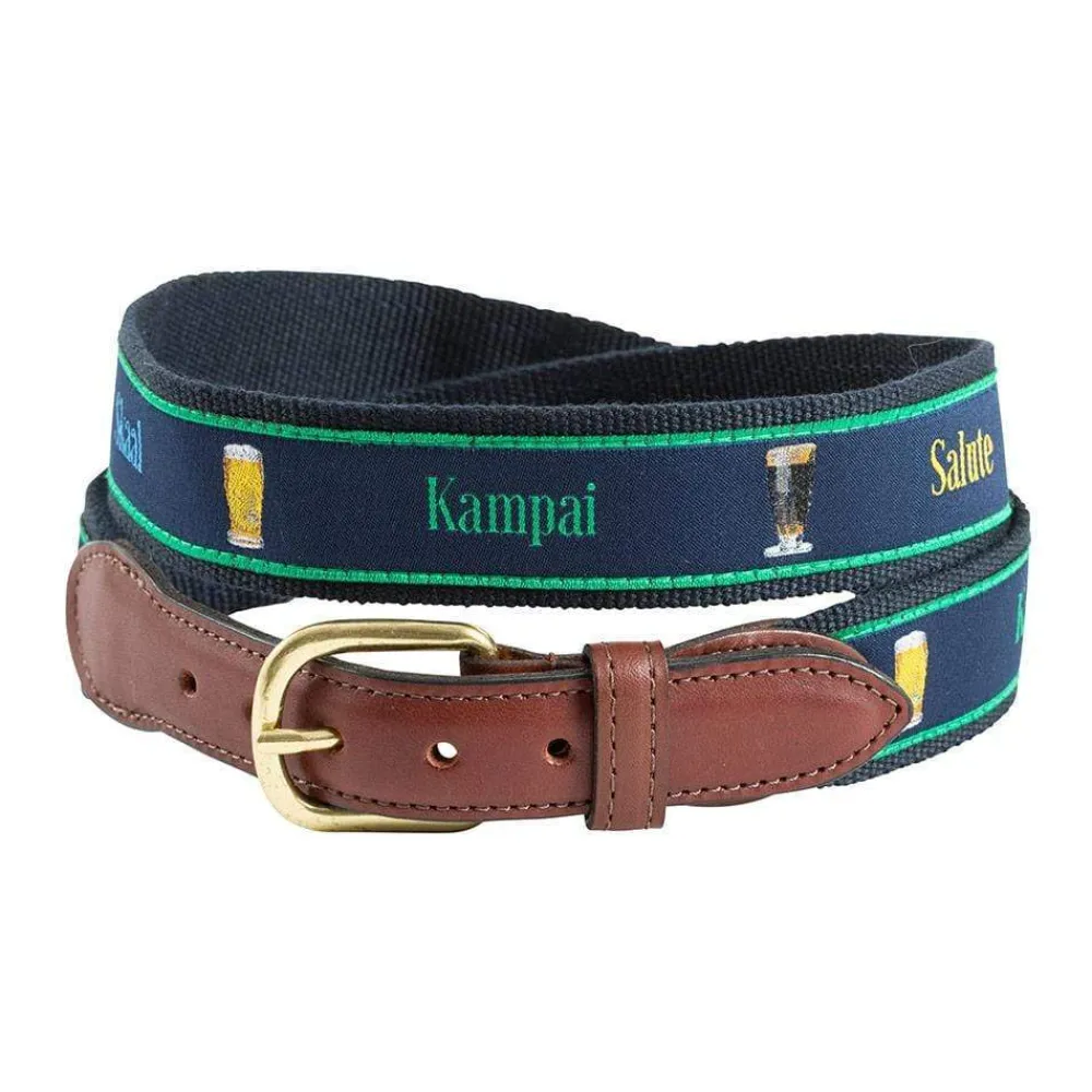 Barrons-Hunter Father'S Day|Salute, Cheers, Skaal Quote Belt