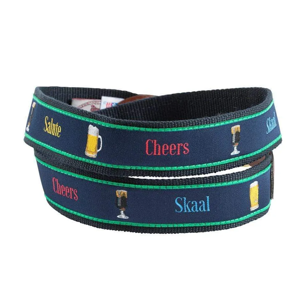 Barrons-Hunter Father'S Day|Salute, Cheers, Skaal Quote Belt
