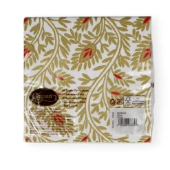 Caspari Paper Luncheon Napkins|Samsara Gold Luncheon Napkins - 20 Per Package