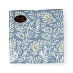 Caspari Paper Luncheon Napkins|Samsara Stone Blue Luncheon Napkins - 20 Per Package