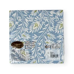Caspari Paper Luncheon Napkins|Samsara Stone Blue Luncheon Napkins - 20 Per Package