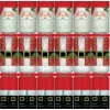 Caspari Christmas Crackers|Celebration Crackers|Santa Claus Celebration Crackers - 6 Per Box