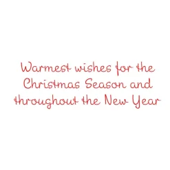 Caspari Christmas And Holiday Cards|Boxed Holiday Cards|Santa With Dogs Petite Boxed Christmas Cards - includes 15 cards & envelopes