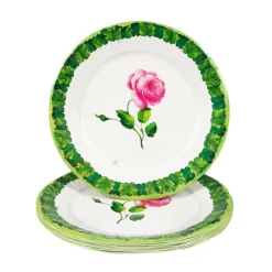 Caspari Paper Dinner Plates|Sceaux Chic Dinner Plates - 8 Per Package