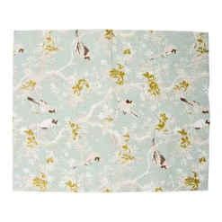 Caspari Paper Guest Towels|Scenic Songbirds Celadon Guest Towel Napkins - 15 Per Package