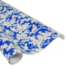 Caspari Christmas Wrapping Paper|Wrapping Paper|Scenic Songbirds China Blue Gift Wrap - One 30" X 8' Roll