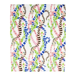 Caspari Christmas Napkins|Paper Guest Towels|Serpentine White Guest Towel Napkins - 15 Per Package