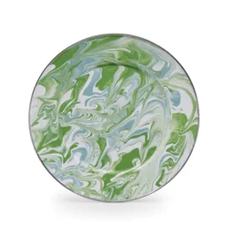 Golden Rabbit Paper Dinner Plates|Outdoor Plates & Dinnerware|Set of 4 Modern Monet Dinner Plates