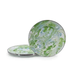 Golden Rabbit Paper Dinner Plates|Outdoor Plates & Dinnerware|Set of 4 Modern Monet Dinner Plates