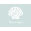 Caspari Thank You Notes|Seychelles Aqua Thank You Notes - 8 Note Cards And Envelopes