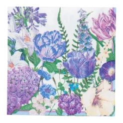 Caspari Paper Cocktail Napkins|Shades Of Blue Cocktail Napkins - 20 Per Package