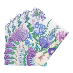 Caspari Paper Cocktail Napkins|Shades Of Blue Cocktail Napkins - 20 Per Package