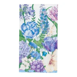 Caspari Paper Guest Towels|Shades Of Blue Guest Towel Napkins - 15 Per Package