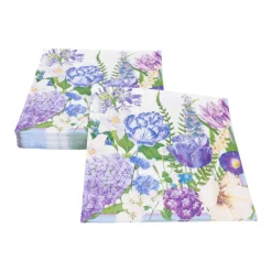 Caspari Paper Luncheon Napkins|Shades Of Blue Luncheon Napkins - 20 Per Package