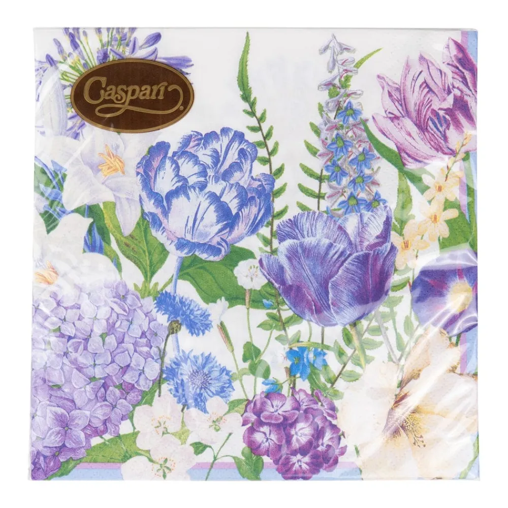Caspari Paper Luncheon Napkins|Shades Of Blue Luncheon Napkins - 20 Per Package