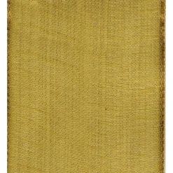 Caspari Christmas Ribbons & Bows|Ribbons & Bows|Sheer Gold Wired Ribbon - 9 Yard Spool