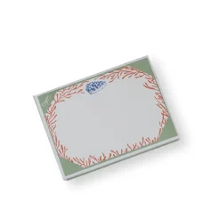 Caspari Correspondence Cards|Shell And Coral Correspondence Cards - 12 Per Package