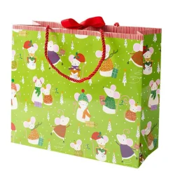 Caspari Christmas Gift & Bottle Bags|Gift & Bottle Bags|Simon Says Large Gift Bag - 1 Each