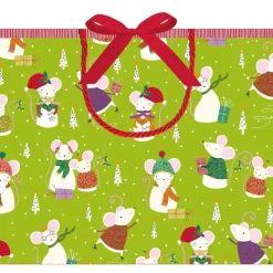 Caspari Christmas Gift & Bottle Bags|Gift & Bottle Bags|Simon Says Large Gift Bag - 1 Each