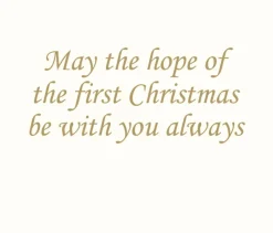 Caspari Christmas And Holiday Cards|Boxed Holiday Cards|Sleep in Heavenly Peace Classic Boxed Christmas Cards - includes 15 cards & envelopes