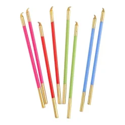 Caspari Birthday|Slim Birthday Candles in Mixed Brights - 16 Candles Per Package