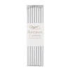 Caspari Birthday|New Year'S|Slim Birthday Candles in Silver - 16 Candles Per Package