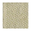 Caspari Christmas Napkins|Graduation Celebration|Small Dots Paper Luncheon Napkins in Platinum - 20 Per Package