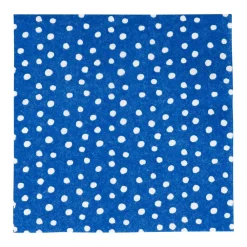 Caspari Paper Luncheon Napkins|Small Dots Royal Blue Luncheon Napkins - 20 Per Package