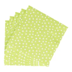 Caspari Paper Luncheon Napkins|Small Dots Spring Green Luncheon Napkins - 20 Per Package