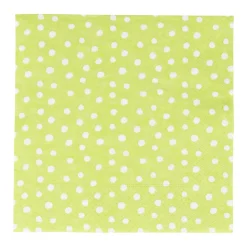 Caspari Paper Luncheon Napkins|Small Dots Spring Green Luncheon Napkins - 20 Per Package