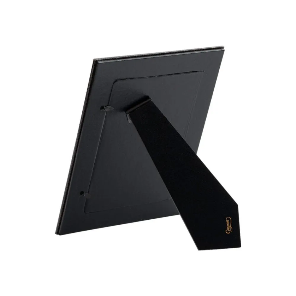 Caspari Father'S Day|Mother'S Day|Snakeskin 4" x 6" Picture Frame in Brown & Black - 1 Each