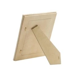 Caspari Mother'S Day|Pictures, Frames & Clocks|Snakeskin 4" x 6" Picture Frame in Ivory - 1 Each