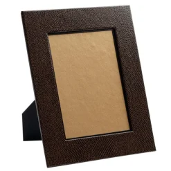 Caspari Father'S Day|Mother'S Day|Snakeskin 5" x 7" Picture Frame in Brown & Black - 1 Each