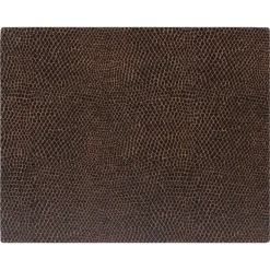 Caspari Journals & Desk Pads|Snakeskin Mouse Pad in Brown & Black - 1 Each