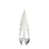 Simon Pearce Christmas Decor|Snowy Branches Evergreen Glass Tree 16" - 1 Each