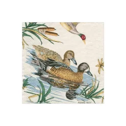 Caspari Tailgates|Thanksgiving|Sologne Paper Cocktail Napkins - 20 Per Package