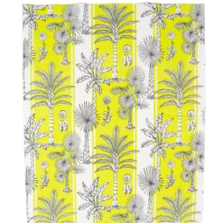 Caspari Paper Guest Towels|Southern Palms Green & White Guest Towel Napkins - 15 Per Package