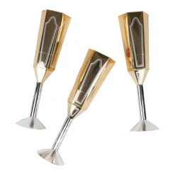 Caspari Christmas Crackers|Graduation Celebration|Sparkling Flutes Party Poppers 10 inch - 6 per box