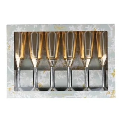 Caspari Christmas Crackers|Graduation Celebration|Sparkling Flutes Party Poppers 10 inch - 6 per box