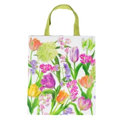 Caspari Gift & Bottle Bags|Spring Flower Show Large Gift Bags - 1 Each