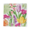 Caspari Paper Cocktail Napkins|Spring Flower Show Paper Cocktail Napkins - 20 per Package