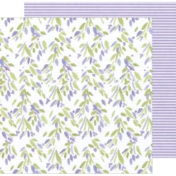 Caspari Wrapping Paper|Spring Meadow Reversible Gift Wrapping Paper - 30 x 8 Roll