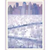 Caspari Christmas And Holiday Cards|Boxed Holiday Cards|Spring Snow Over Central Park Large Boxed Christmas Cards - includes 15 cards & envelopes